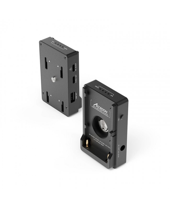 ACCSOON NP-F Battery Plate Signalmanagement Tools