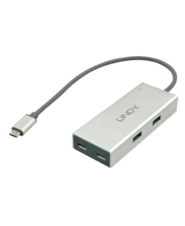 LINDY 4 Port USB 3.1 Type C Hub Accessories