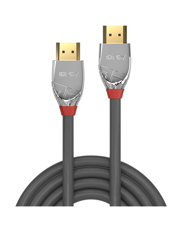 LINDY 1.0m High Speed HDMI Kabel, Cromo Line HDMI Kabel