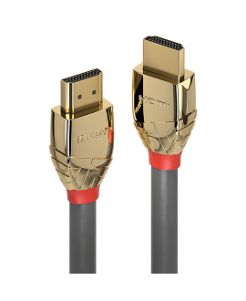 LINDY 1.0m High Speed HDMI Cable, Gold Line HDMI Cables