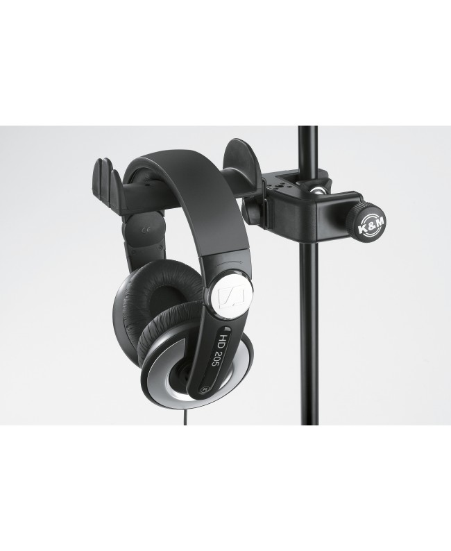 K&M 16085 Headphone holder with table clamp - black Miscellaneous