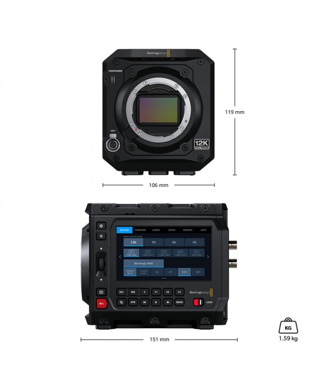 Blackmagic Design Blackmagic PYXIS 12K Cineprese digitali professionali