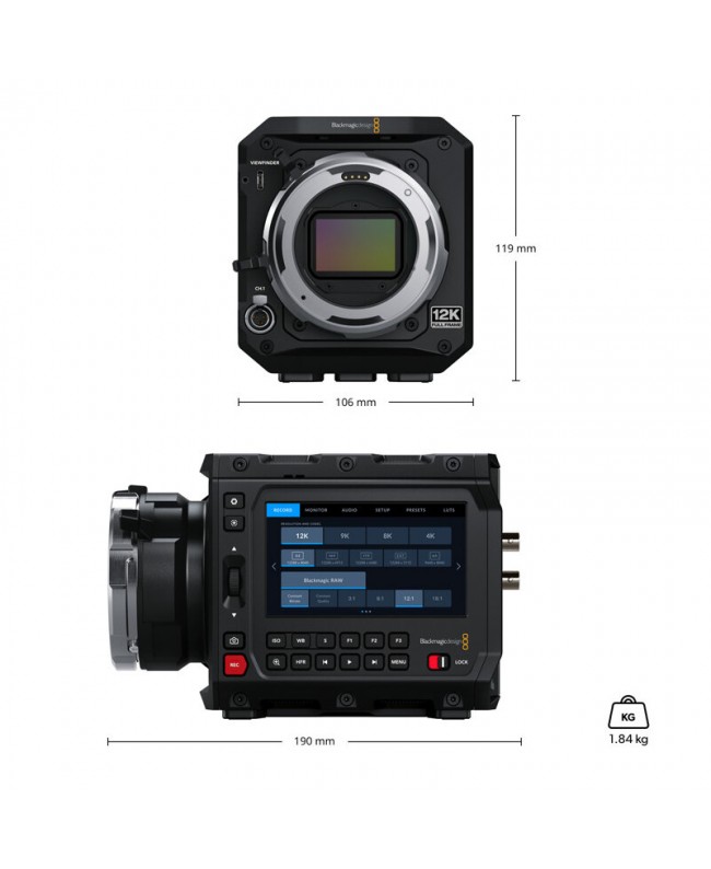 Blackmagic Design Blackmagic PYXIS 12K PL Digitalfilmkameras