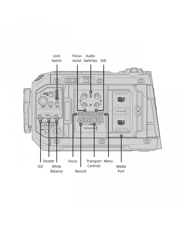 Blackmagic Design Blackmagic URSA Cine 12K LF 100G Cineprese digitali professionali