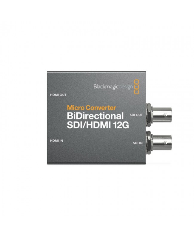 Blackmagic Design Micro Converter BiDirect SDI/HDMI 12G PSU Convertitori Segnale Video