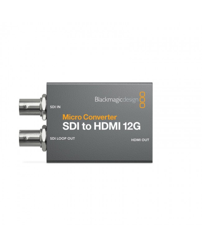 Blackmagic Design Micro Converter SDI to HDMI 12G Video Signal Converters