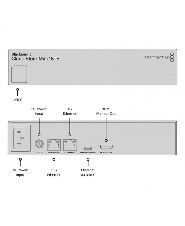 Blackmagic Design Blackmagic Cloud Store Mini 16TB Lettori & registratori video