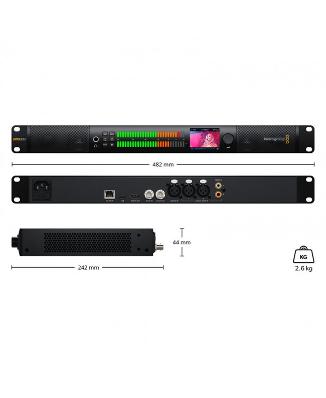 Blackmagic Design Blackmagic Audio Monitor 12G G3 Video over IP