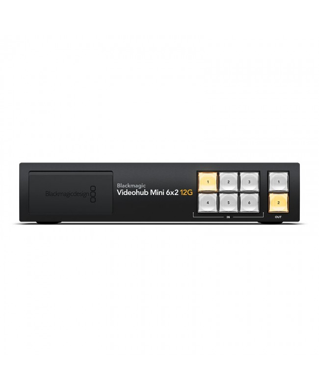 Blackmagic Design Blackmagic Videohub Mini 6x2 12G Matrici Video