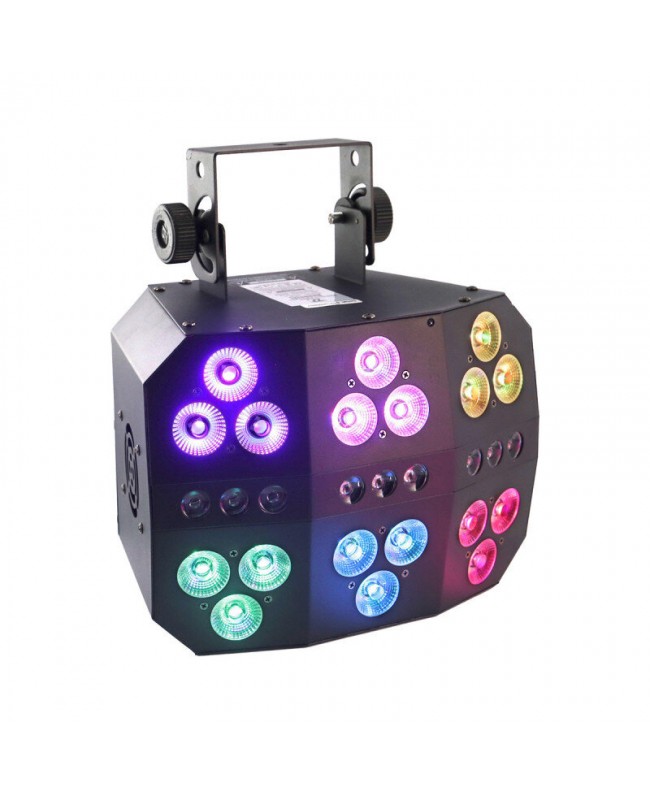 BoomTone DJ 6 Pack LED PAR Effetti LED