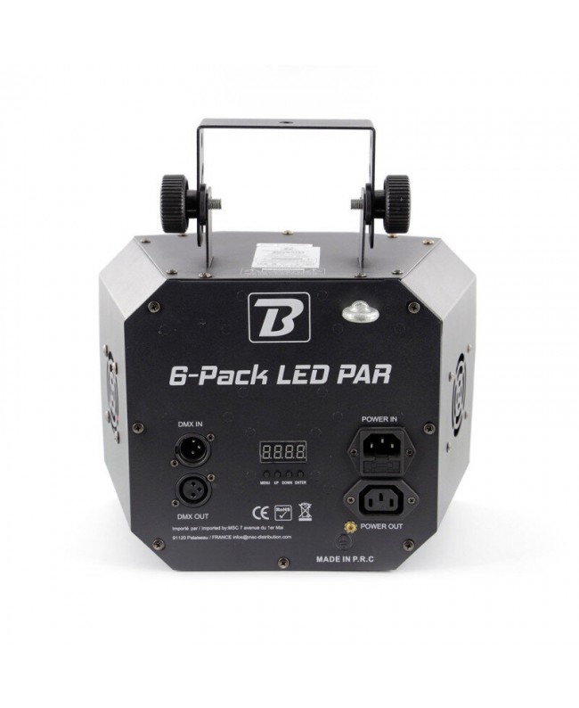 BoomTone DJ 6 Pack LED PAR LED Effekte