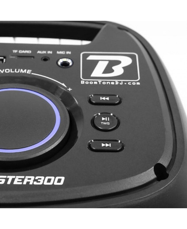 BoomTone DJ BOOMASTER300 Battery powered PA