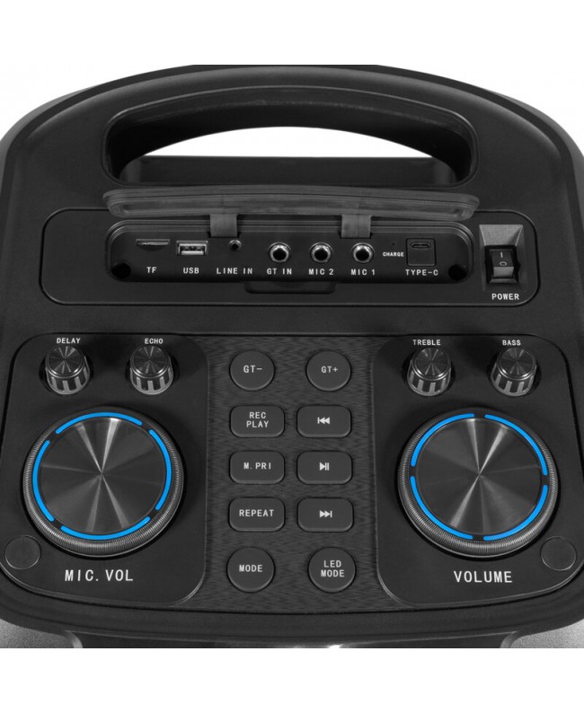 BoomTone DJ BOOMaster 900 Akkubetriebene PA-Lautsprecher