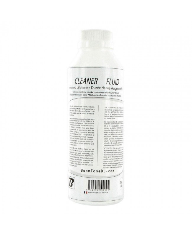 BoomTone DJ Cleaner Fluid 250ml Fog Liquids
