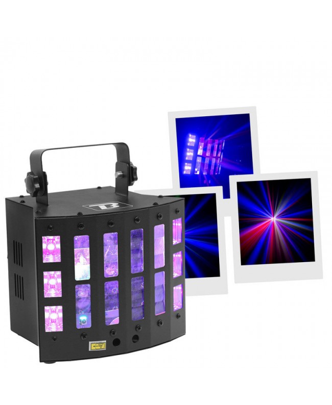 BoomTone DJ DerbyFX 4in1 LED Effekte