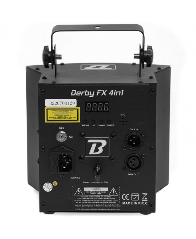 BoomTone DJ DerbyFX 4in1 LED Effekte