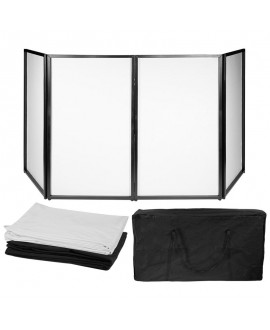 BoomTone DJ DJ Facade Black and White DJ-Tische
