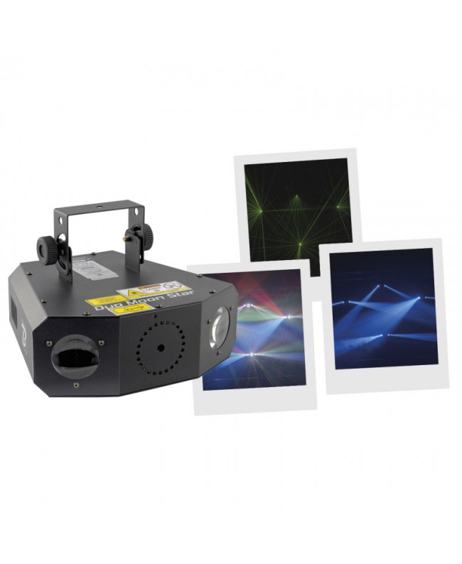 BoomTone DJ Duo Moon Star LED Effekte