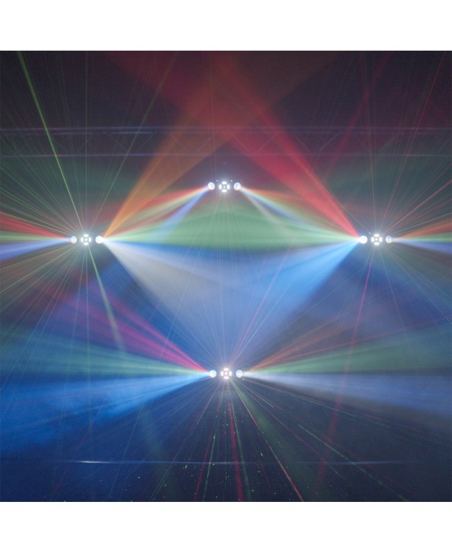 BoomTone DJ Duo Moon Star LED Effects