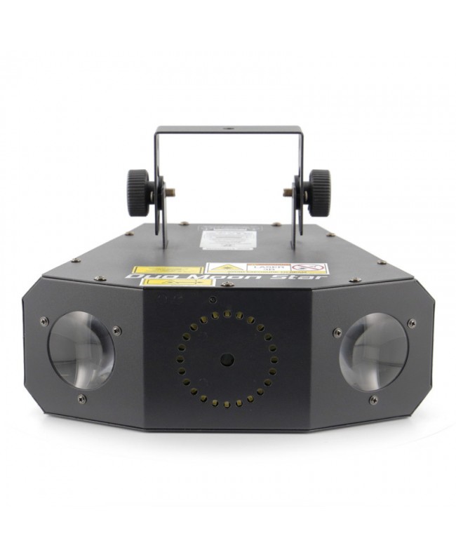 BoomTone DJ Duo Moon Star LED Effects
