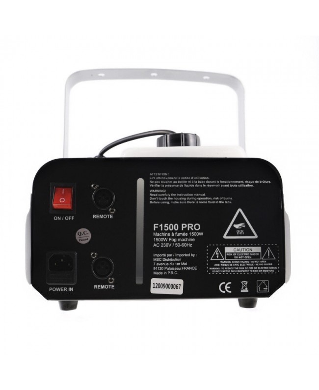 BoomTone DJ F1500 Pro Nebelmaschinen