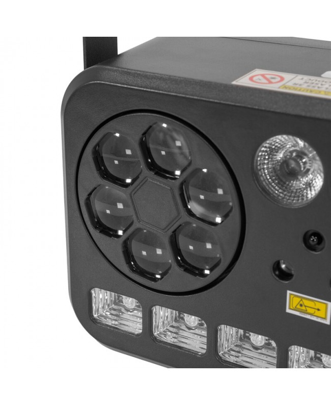 BoomTone DJ LightShow 6FX LED Effekte