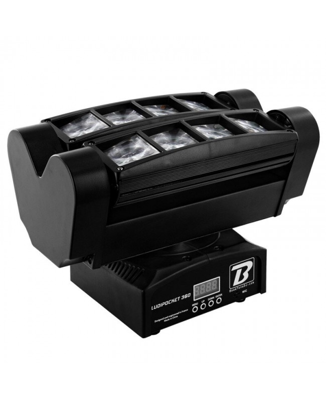 BoomTone DJ LUDIPOCKET 360 LED Effekte