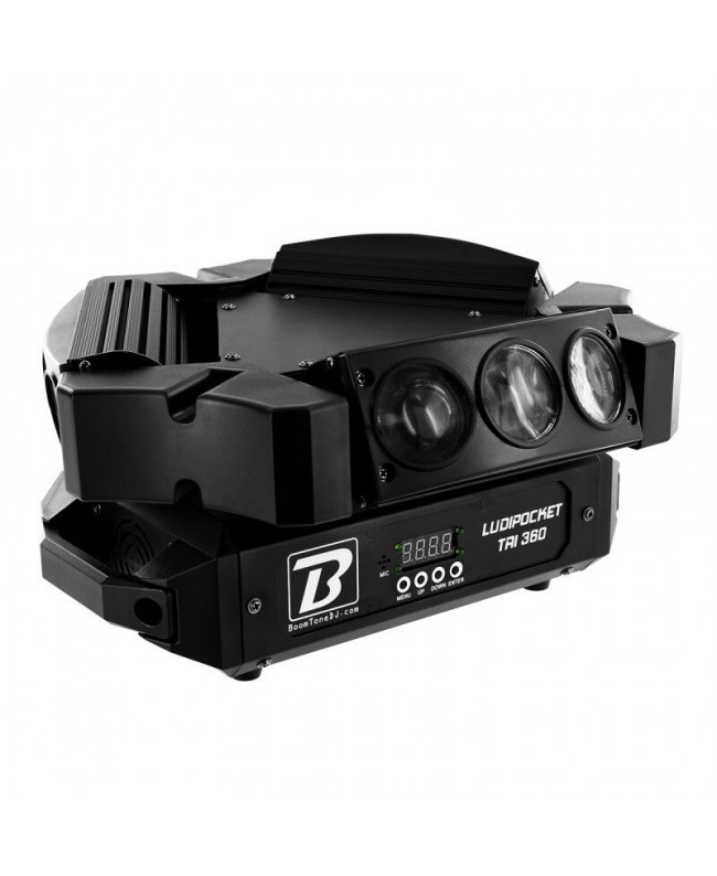 BoomTone DJ LUDIPOCKET TRI 360 LED Effekte