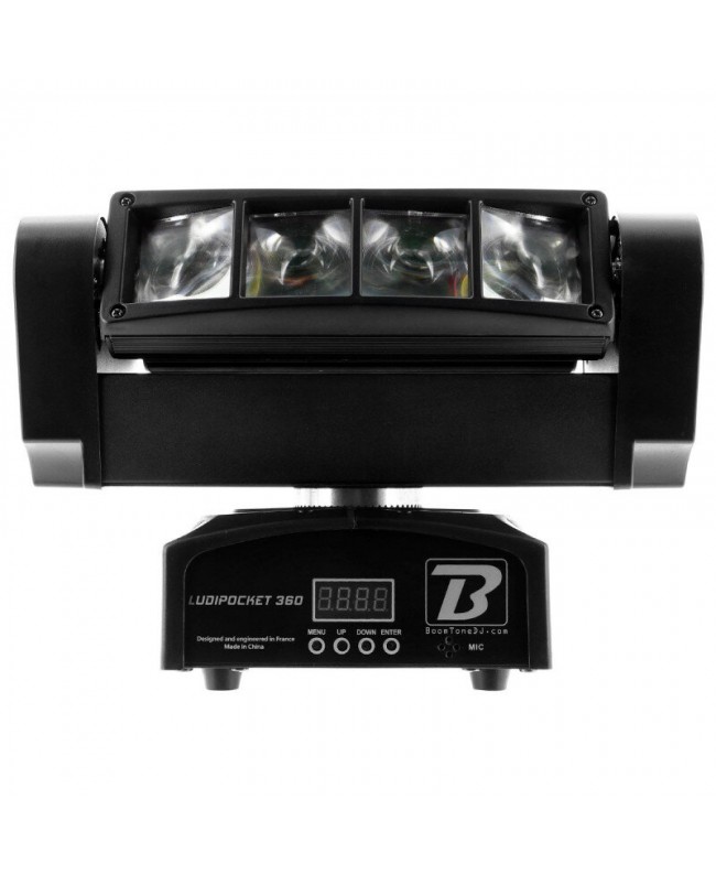 BoomTone DJ LUDIPOCKET 360 Effetti LED