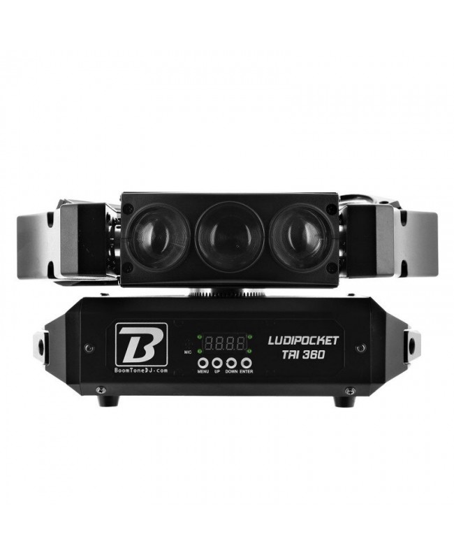 BoomTone DJ LUDIPOCKET TRI 360 LED Effekte