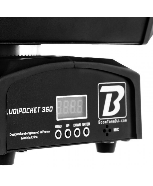 BoomTone DJ LUDIPOCKET 360 LED Effekte