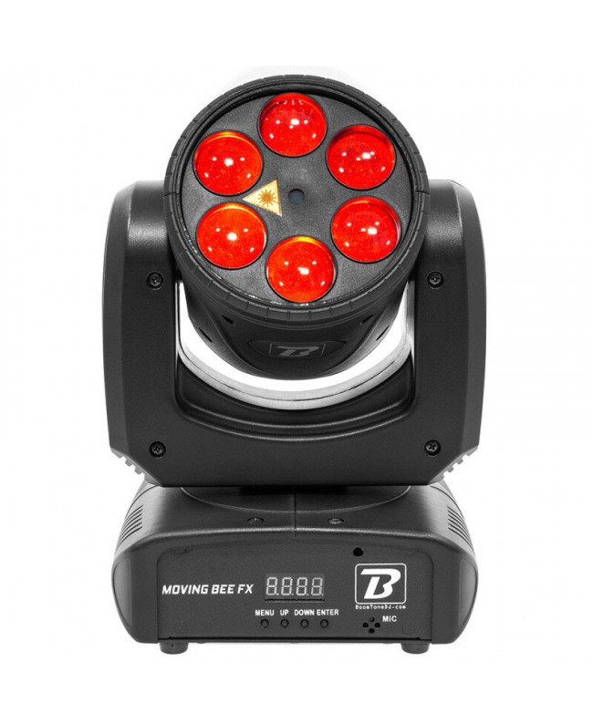 BoomTone DJ Moving BeeFX-LZR Movinglights Wash
