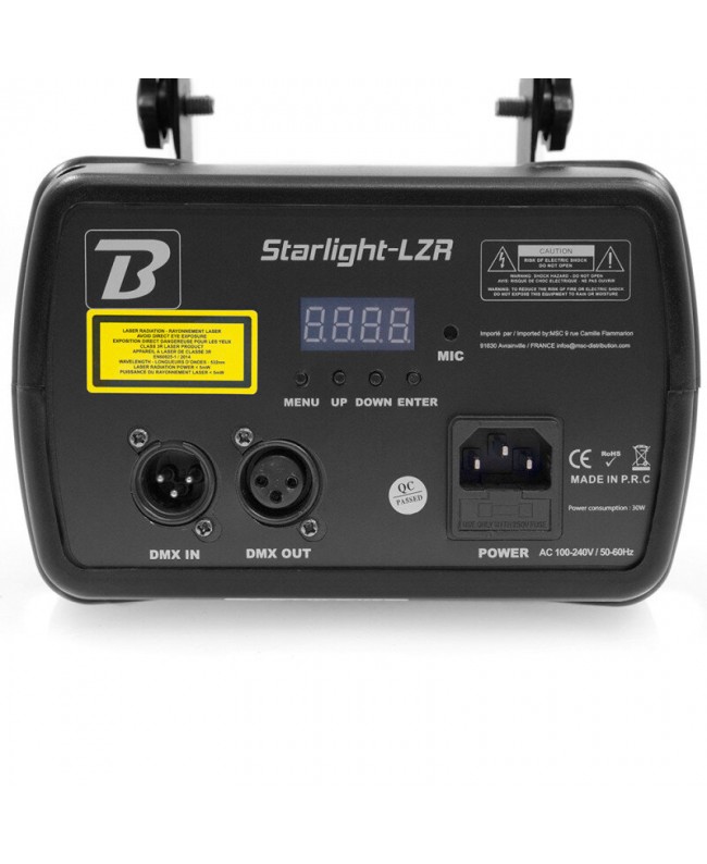 BoomTone DJ STARLIGHT-LZR Effetti LED