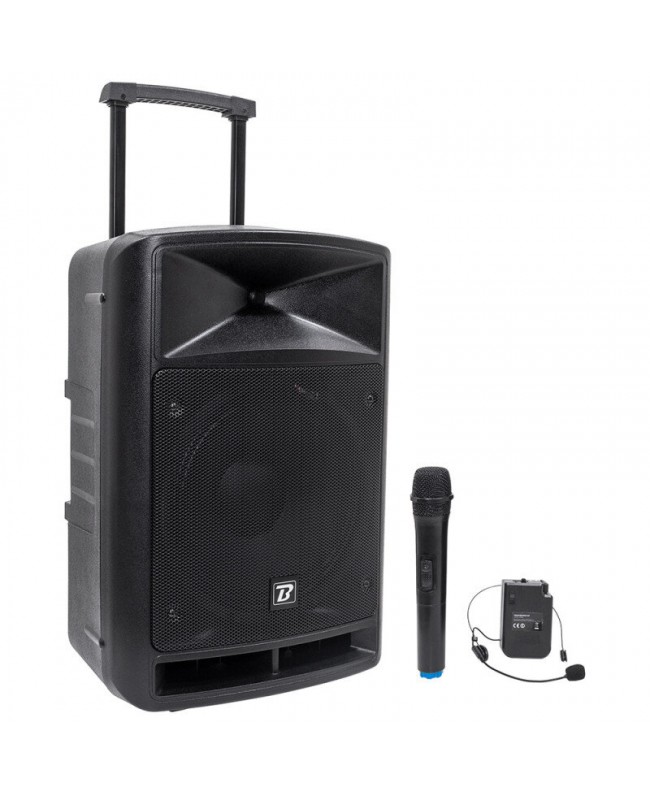 BoomTone DJ TRAVELSOUND12-VHF Battery powered PA