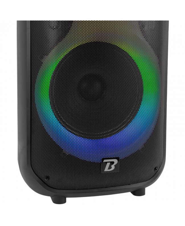 BoomTone DJ Thunder Blaze 800-N Akkubetriebene PA-Lautsprecher