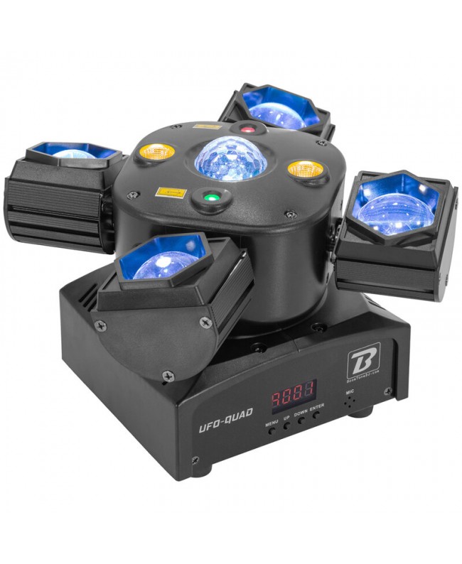 BoomTone DJ UFO-QUAD LED Effects