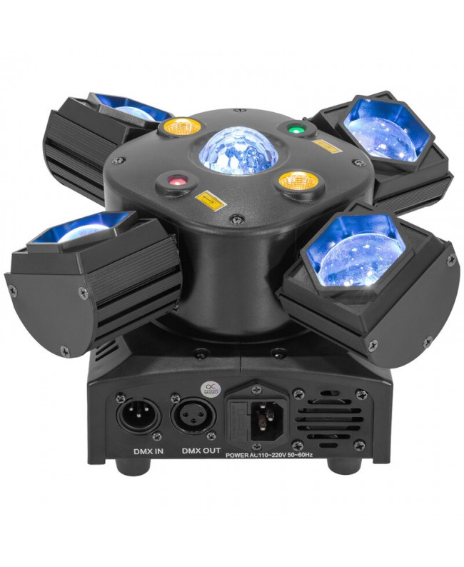 BoomTone DJ UFO-QUAD LED Effekte