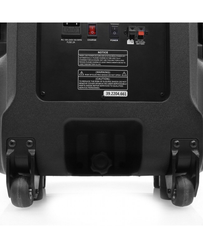 BoomTone DJ TRAVELSOUND15-VHF Battery powered PA
