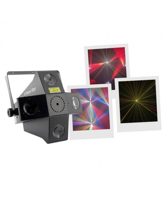 BoomTone DJ X Moon Star LED Effekte