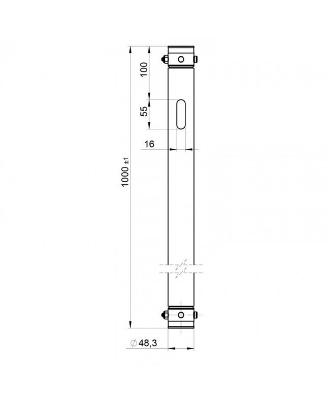 Briteq BT-TRUSS Tube 1000 Single Tube Pro