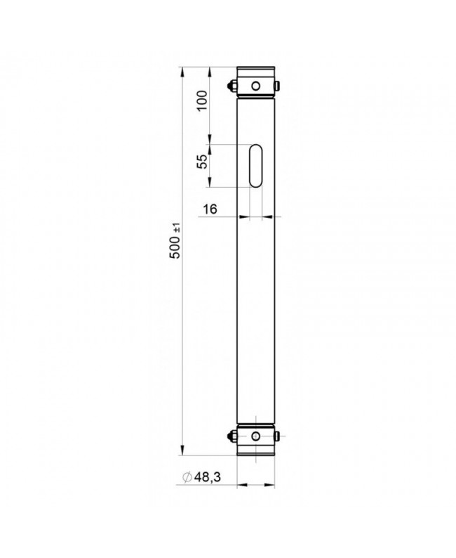 Briteq BT-TRUSS Tube 500 Tubo singolo Pro