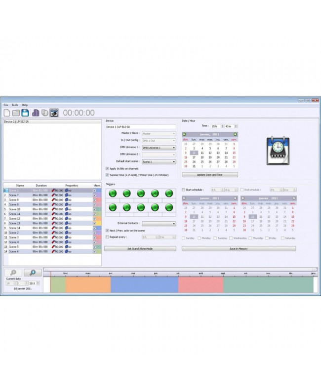 Briteq LD-1024WALL+ Software Controllers