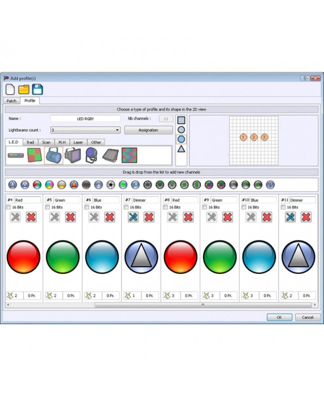 Briteq LD-1024WALL+ Controller Software