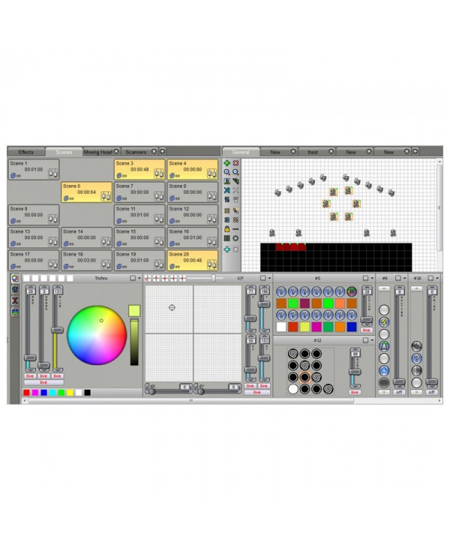 Briteq LD-1024BOX-E Controller Software
