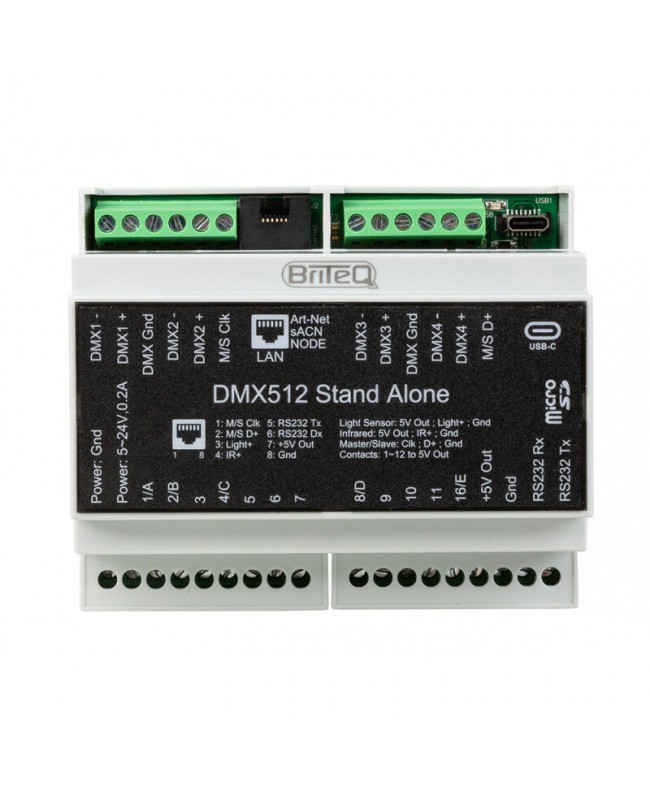 Briteq LD-1024DIN NET Software Controller