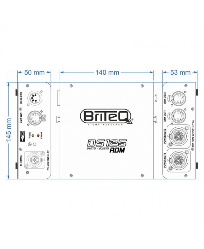 Briteq DS125-RDM DMX Gear