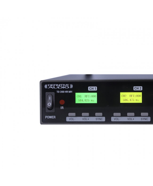 Definitive TD 200 HR MH Sistema wireless con trasmettitore palmare