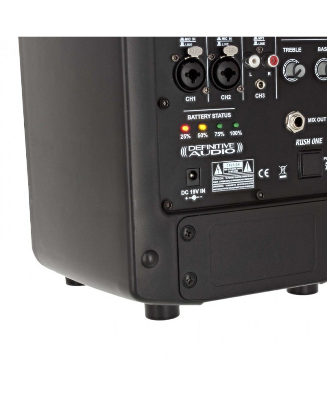 Definitive RUSH ONE Battery powered PA
