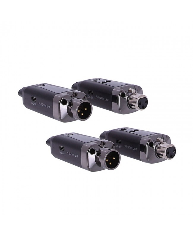 Definitive PLUG 200 UHF Handheld Wireless Systems