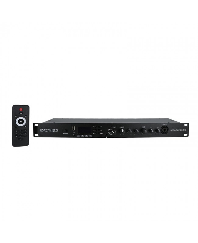 Definitive MEDIA PLAYER DAB Stereo CD/Media-Player/Recorder
